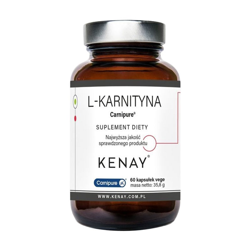 Л-карнітин Kenay L-Carnitine Carnipure, 60 капсул